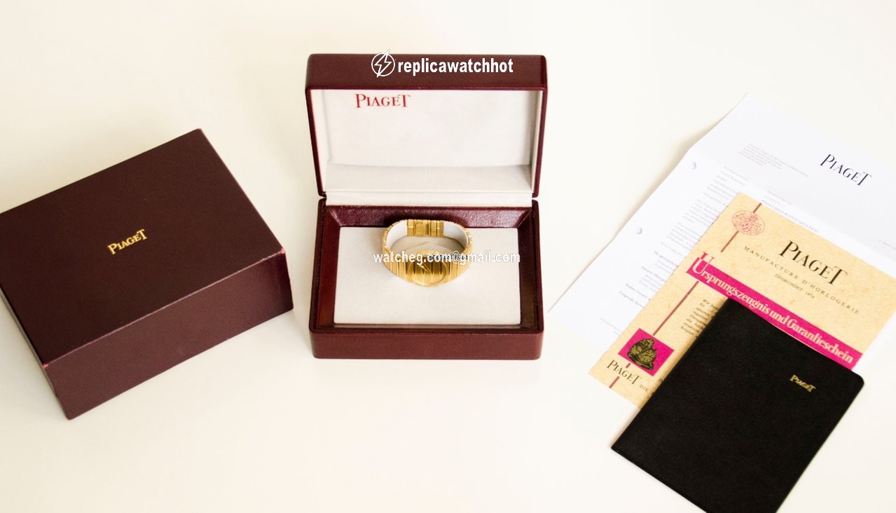 Piaget Polo Mens watch Unisex Quartz Yellow gold 7761 C701 3