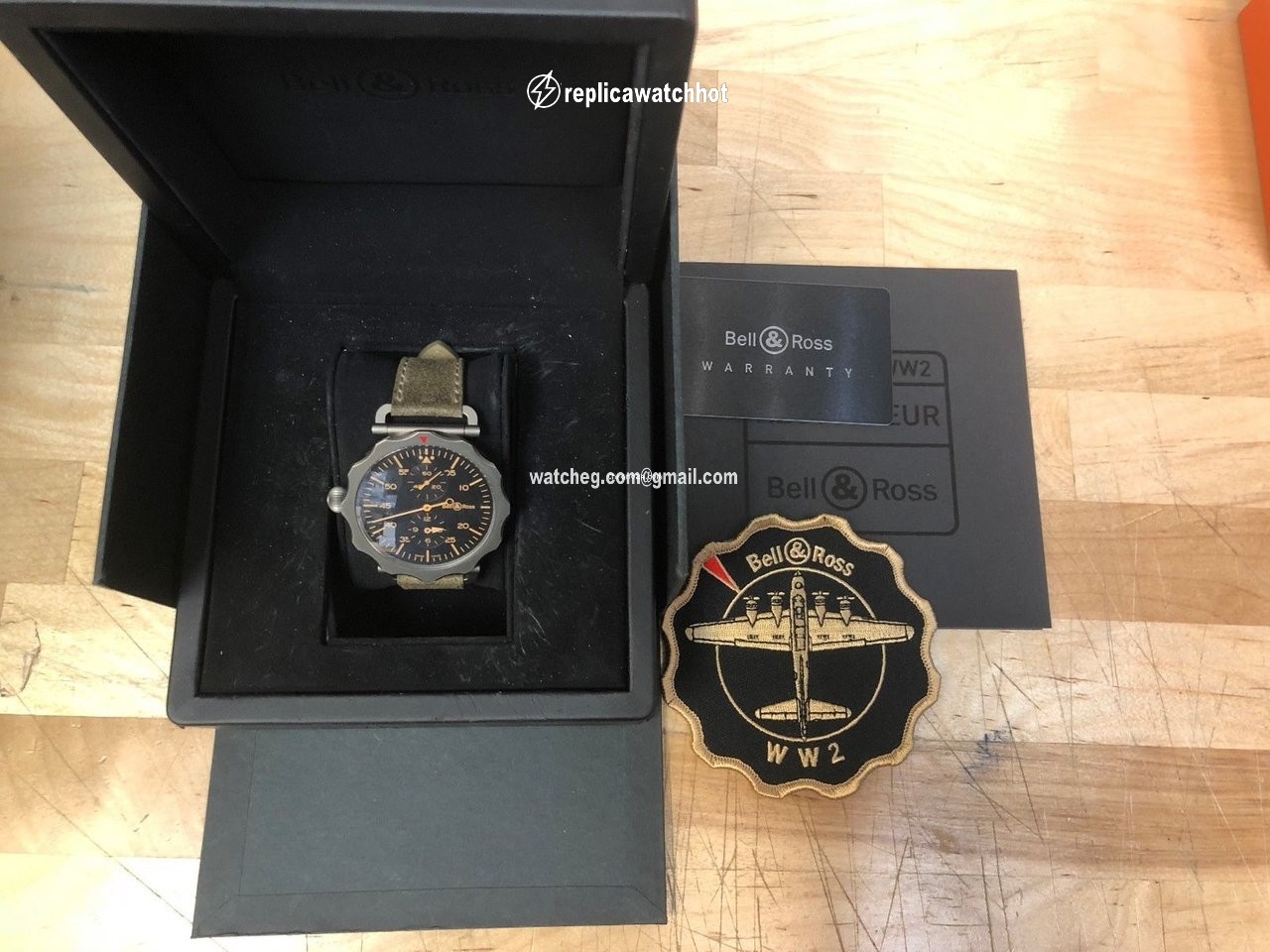 Bell & Ross Vintage Mens watch Unisex Automatic Steel BRWW2-REG-HER SCA 3