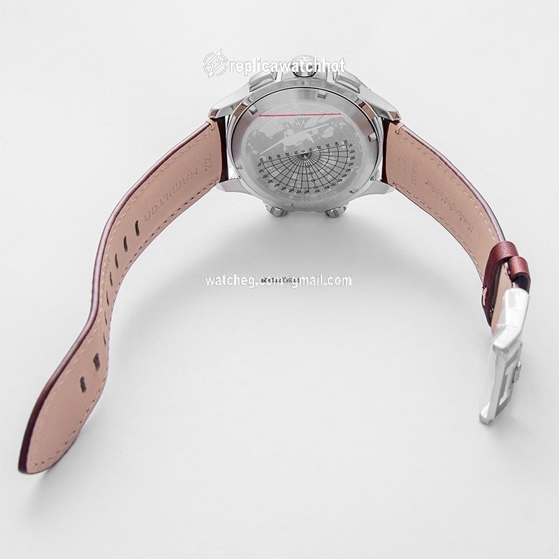 Hamilton Khaki X-Wind Mens watch Unisex Quartz Steel H77912535 3