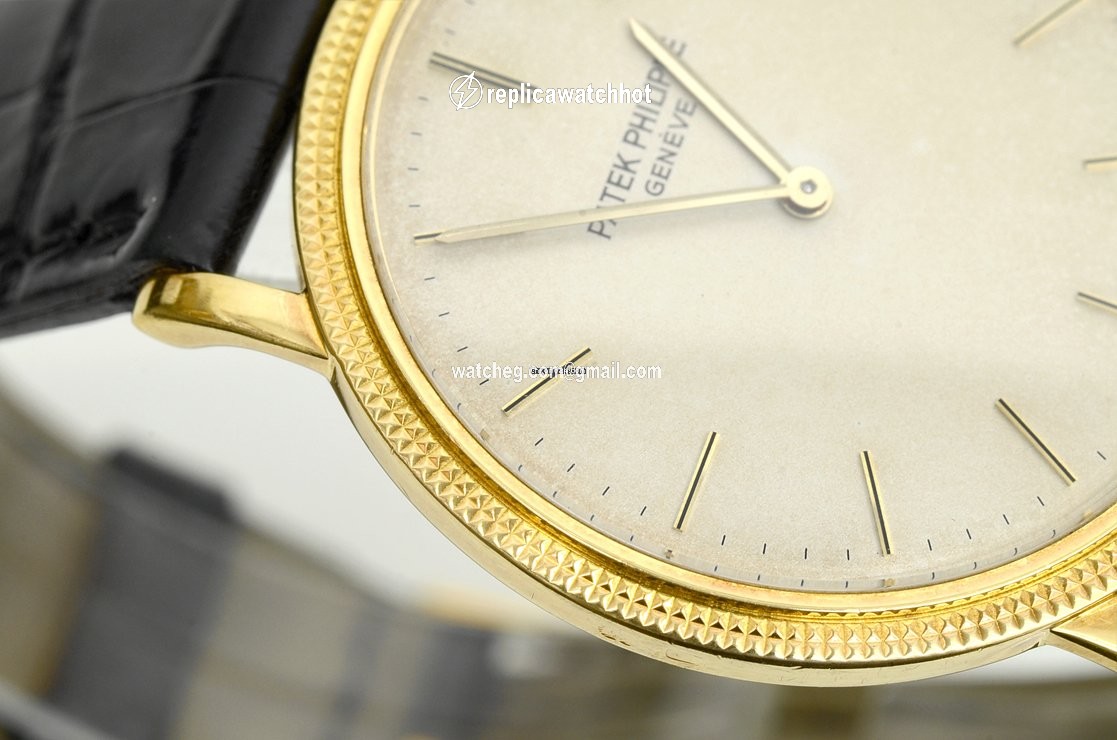 Patek Philippe Calatrava Mens watch Unisex Manual winding Yellow gold 3520DJ 3
