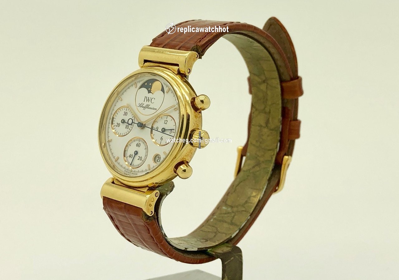 IWC Da Vinci Chronograph Womens watch Quartz Yellow gold IW3736 3