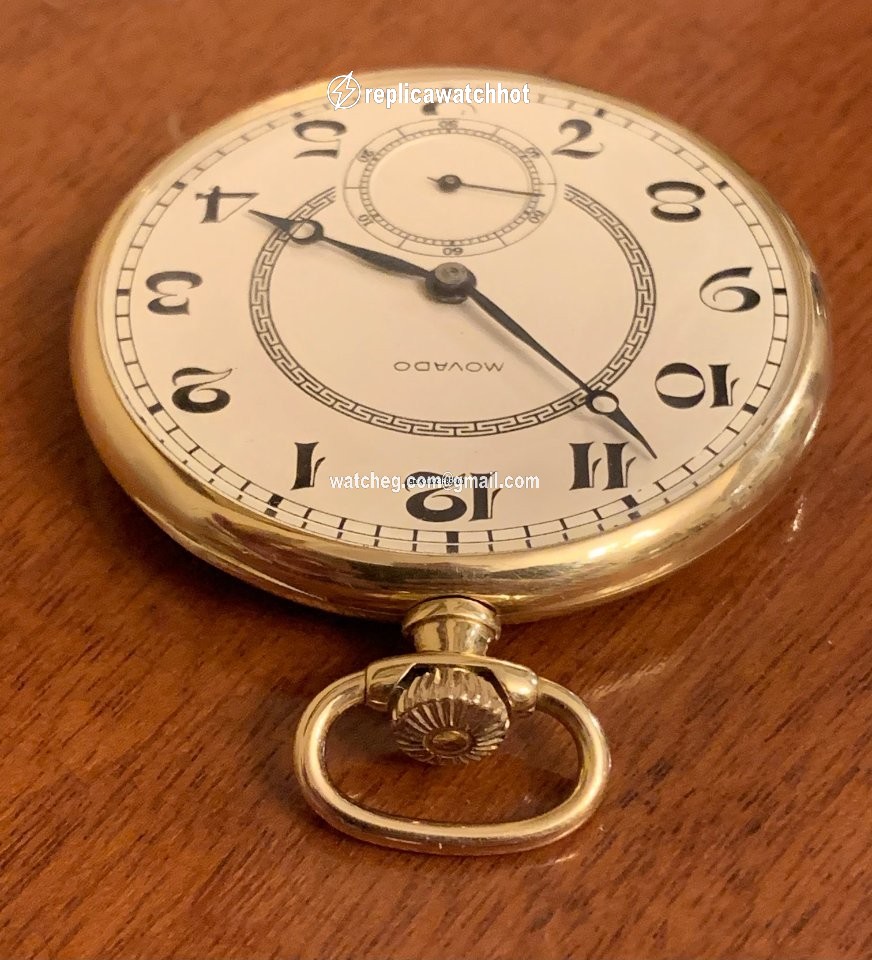 Movado Mens watch Unisex Manual winding Yellow gold 0668265 7614 3