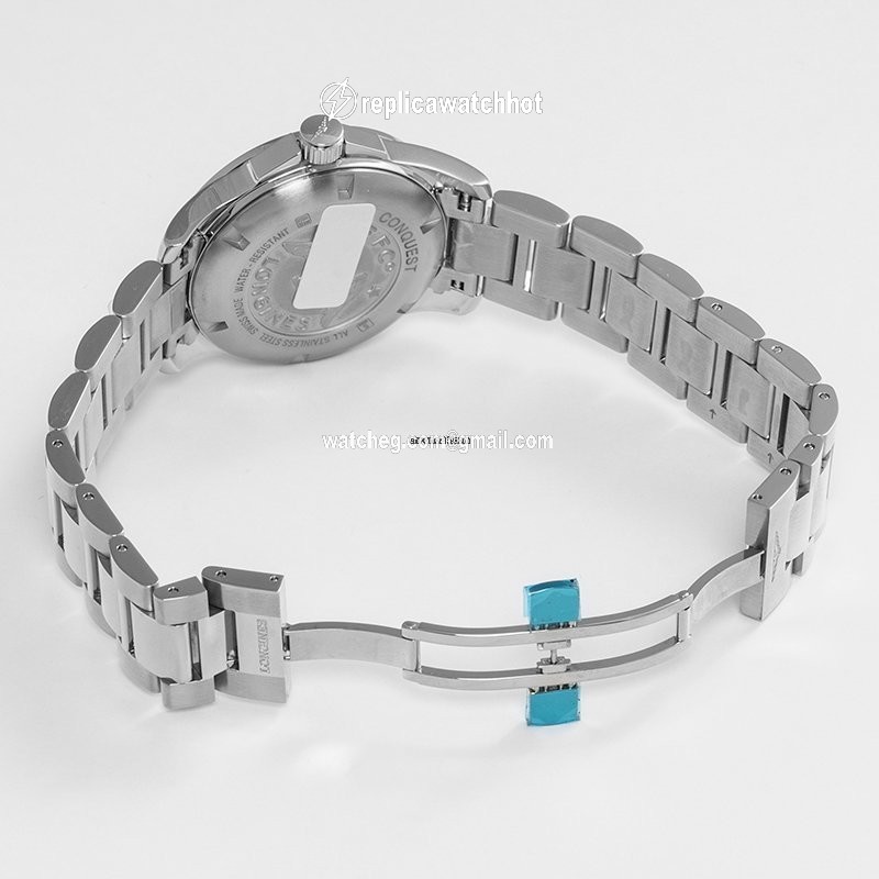 Longines Conquest Mens watch Unisex Automatic Steel L37764996 3