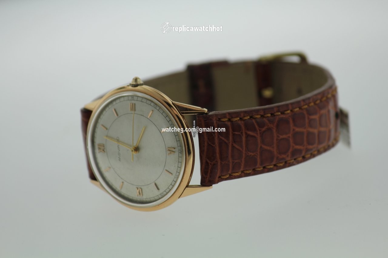 Movado Mens watch Unisex Manual winding Rose gold 264829 3