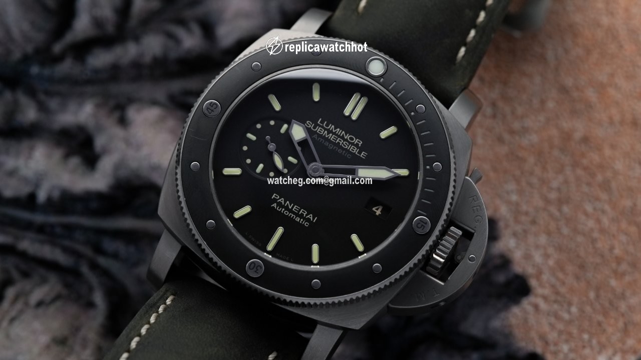 Panerai Luminor Submersible 1950 3 Days Automatic Mens watch Unisex Automatic Titanium PAM 00389 3