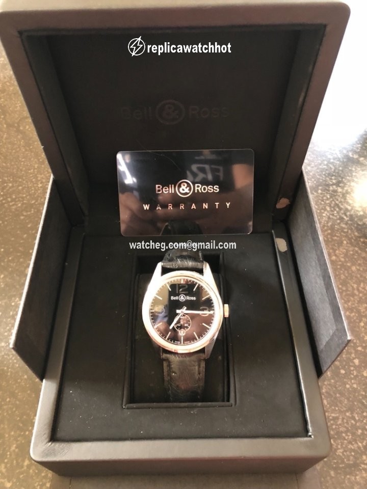 Bell & Ross Vintage Mens watch Unisex Automatic Steel BRG123-BL-ST SCR 3