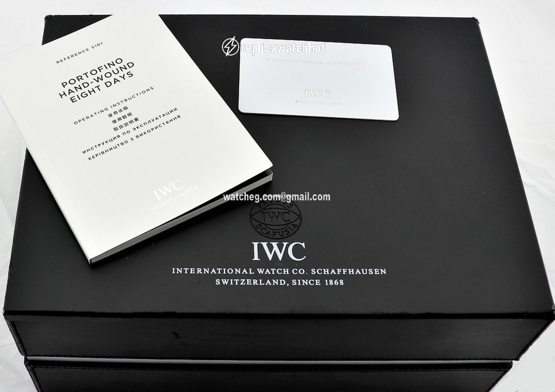 IWC Portofino Hand-Wound Mens watch Unisex Automatic Rose gold IW516203 3