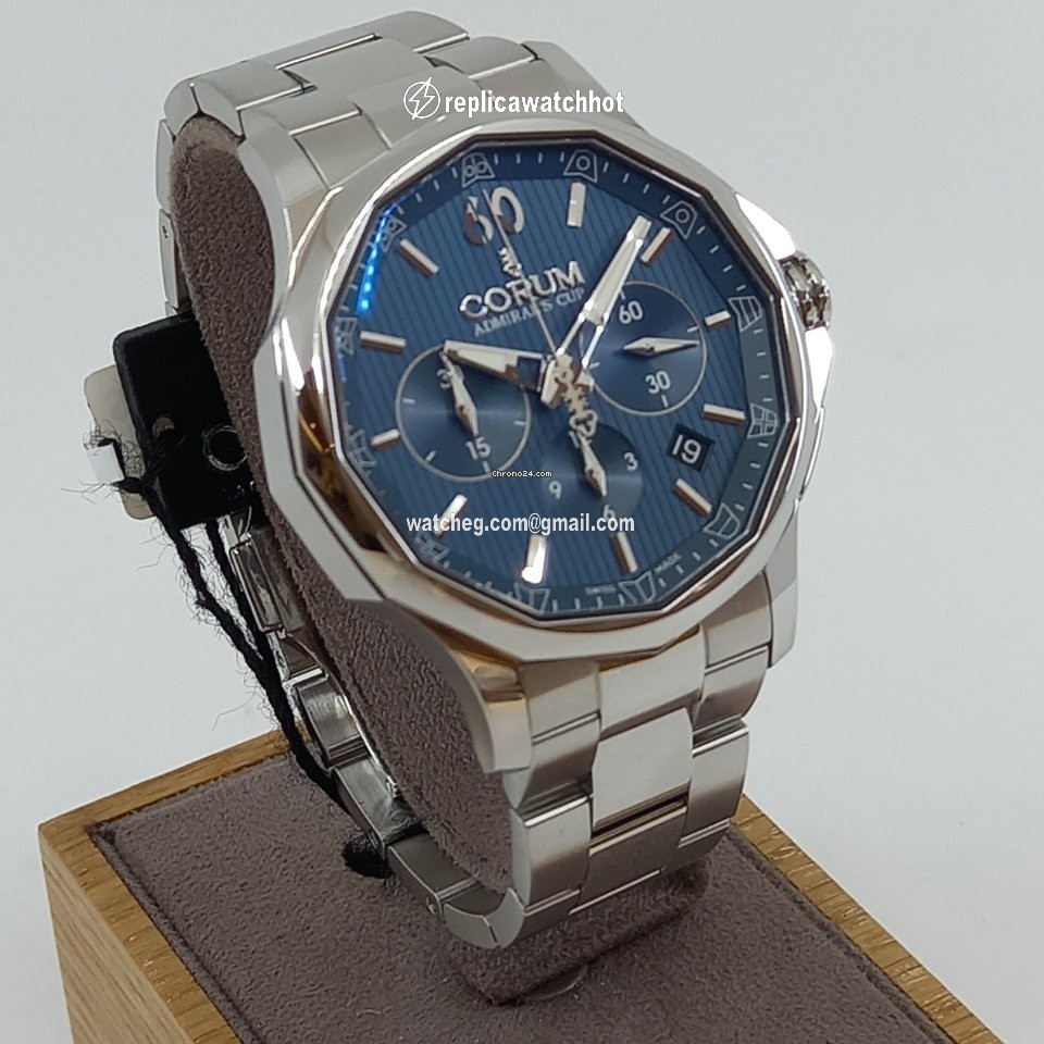 Corum Admirals Cup Legend 42 Mens watch Unisex Automatic Steel 984.101.20 V705 AB10 3