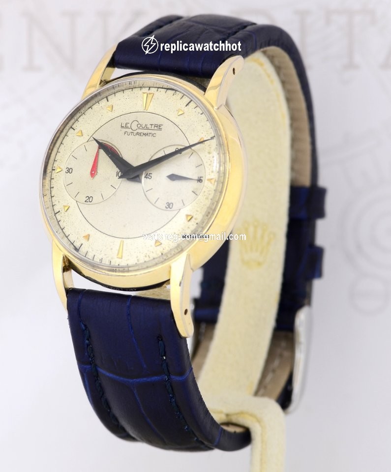 Jaeger-LeCoultre Mens watch Unisex Automatic Gold Steel Futurematic 10K Gold 3