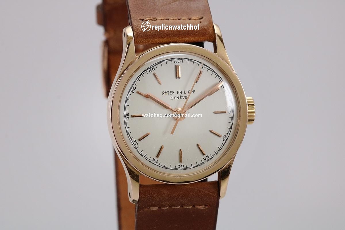 Patek Philippe Calatrava Mens watch Unisex Manual winding Rose gold 2457 3