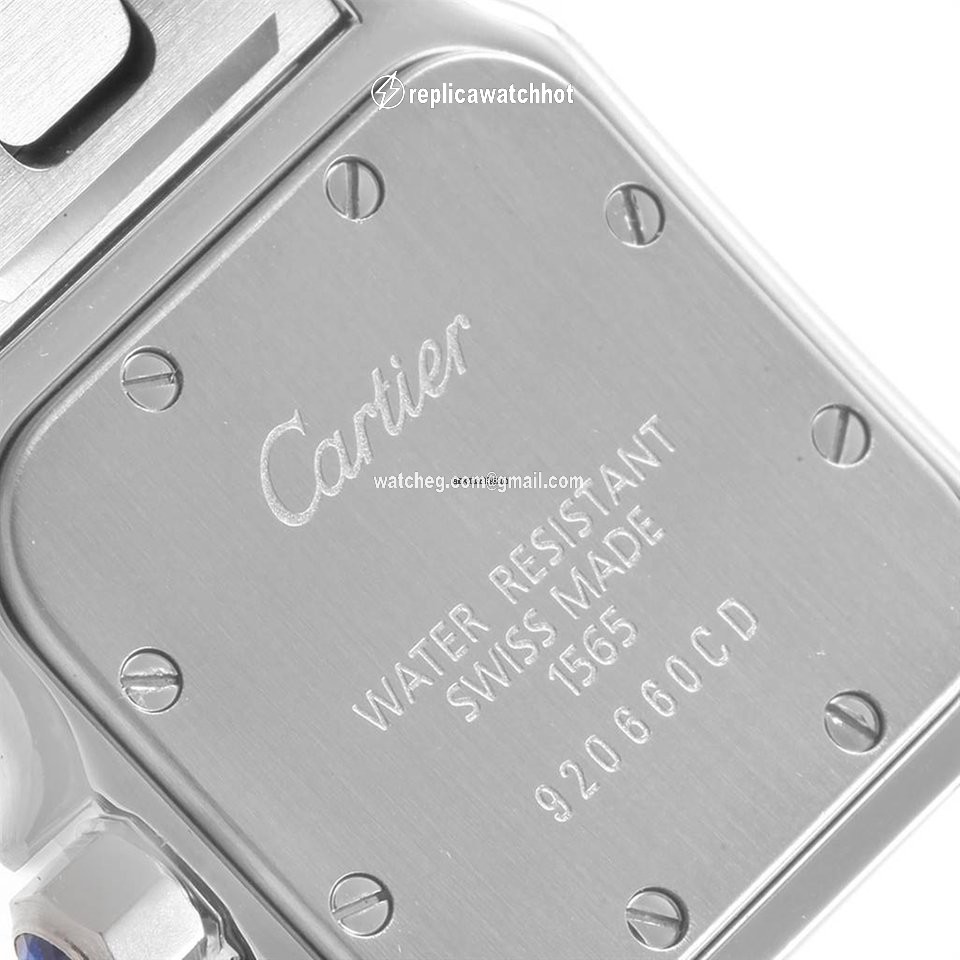 Cartier Santos Galbee Womens watch Quartz Steel W20056D6 3