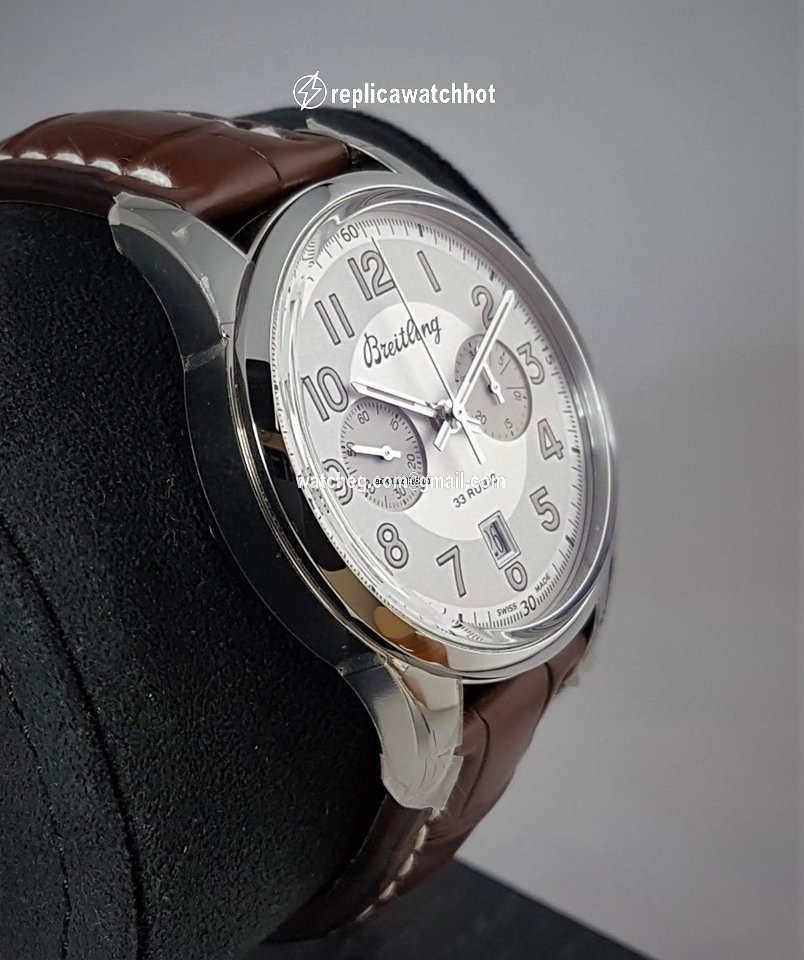 Breitling Transocean Chronograph 1915 Mens watch Unisex Manual winding Steel AB141112 G799 739P 3