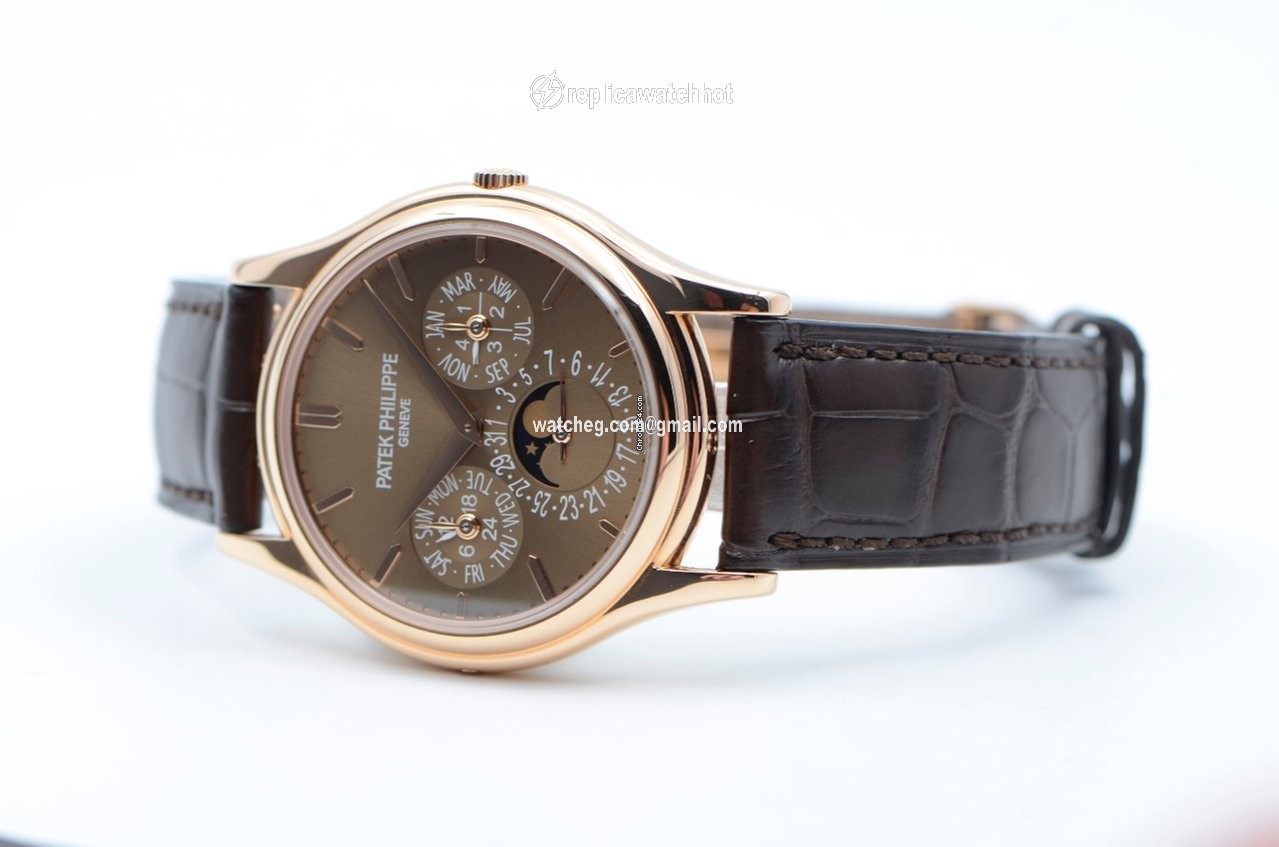 Patek Philippe Perpetual Calendar Mens watch Unisex Automatic Rose gold 5140R-001 3