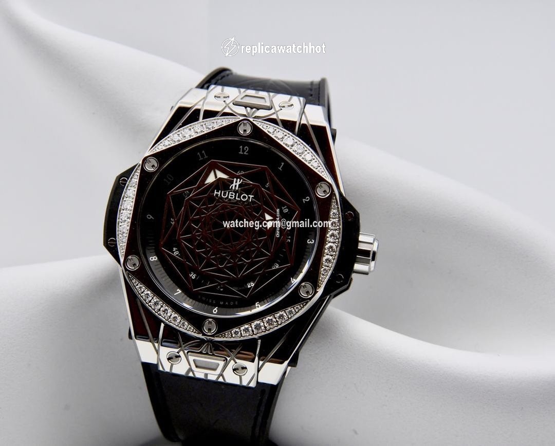 Hublot Big Bang Sang Bleu Womens watch Automatic Steel 465.SS.1117.VR.1204.MXM17 3