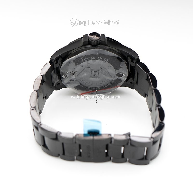 Longines Conquest Mens watch Unisex Quartz Steel L37262566 3