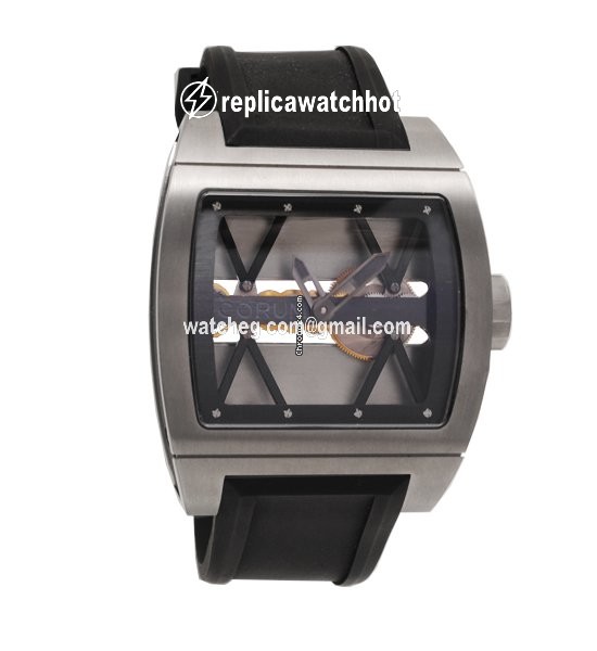 Corum Ti-Bridge Mens watch Unisex Manual winding Titanium 007.400.06 F371 3