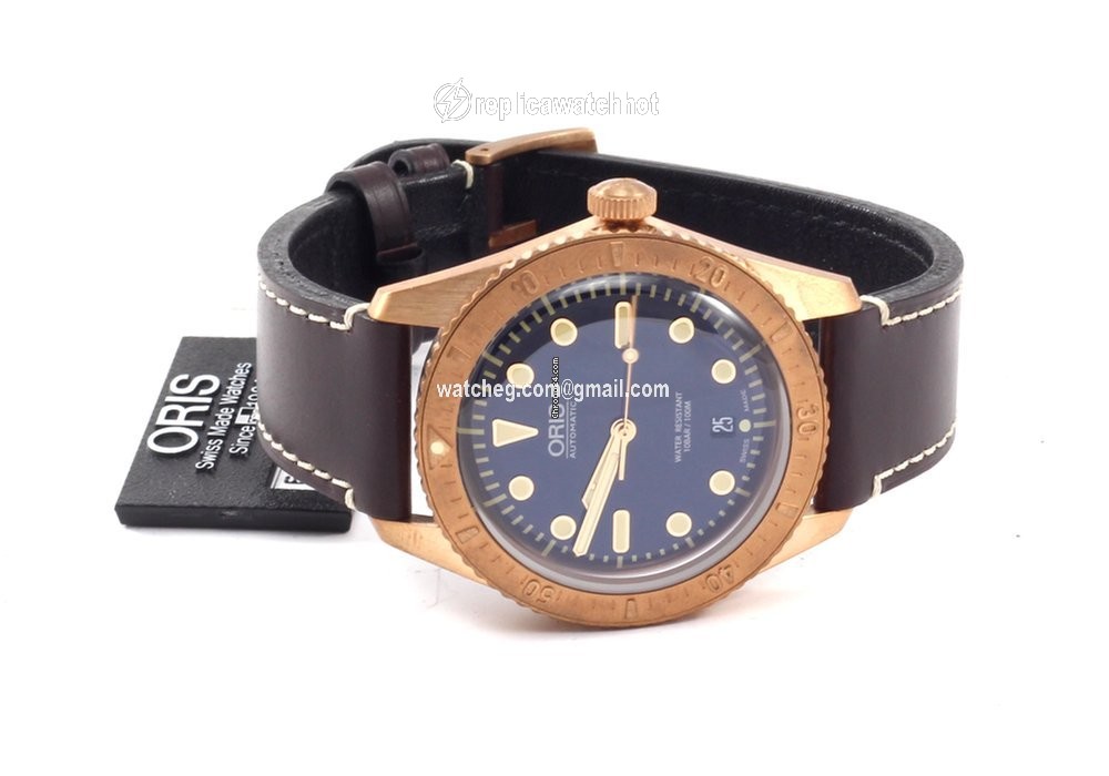 Oris Carl Brashear Mens watch Unisex Automatic Bronze 01 733 7720 3185 3