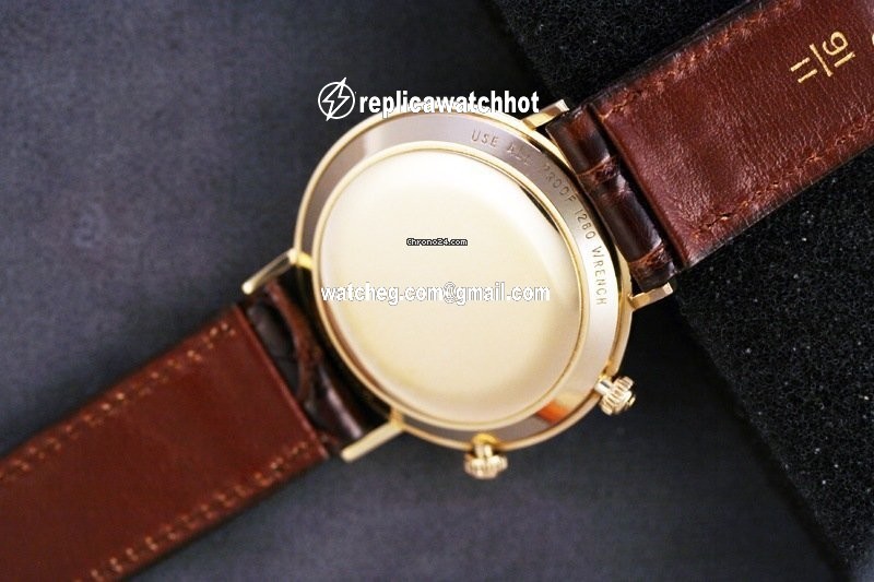 Jaeger-LeCoultre Mens watch Unisex Manual winding Yellow gold K911 World Time Alarm 4