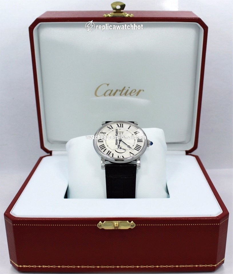 Cartier Rotonde de Cartier Mens watch Unisex Manual winding Steel W1556369 4