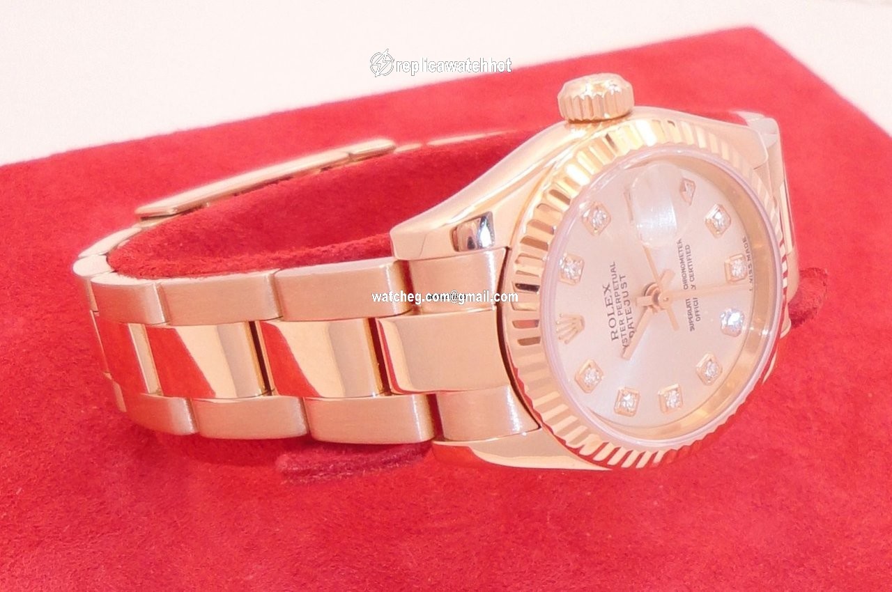 Rolex Lady-Datejust Womens watch Rose gold Automatic 179175 4
