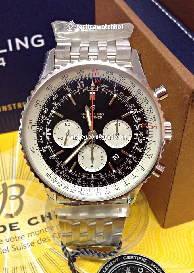 Breitling Navitimer 01 (46 MM) Mens watch Unisex Automatic Steel AB012721 4