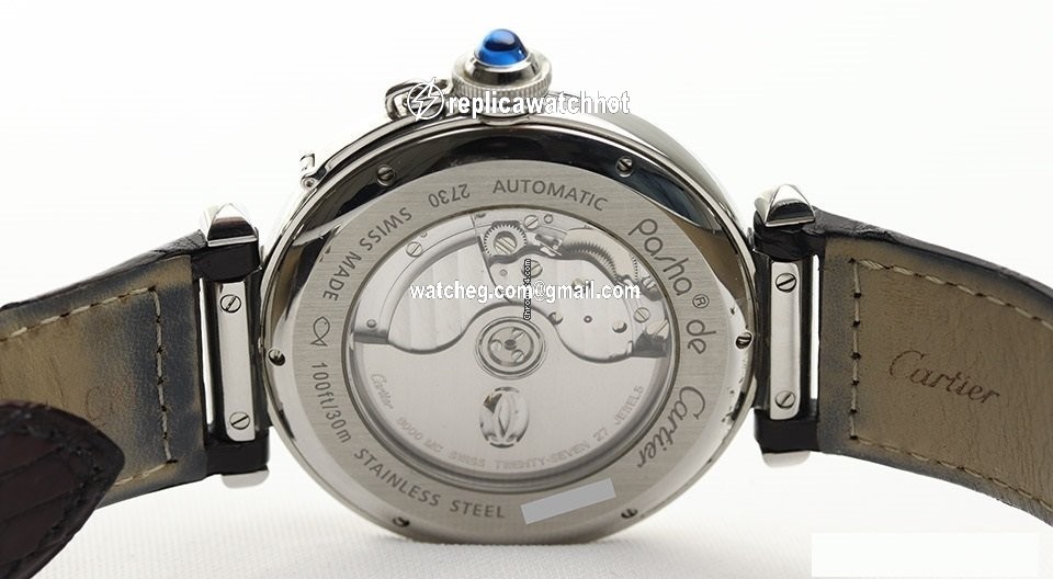 Cartier Pasha Mens watch Unisex Automatic Steel 2730 4