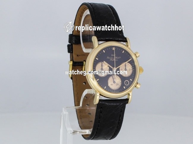 IWC Portofino Chronograph Womens watch Quartz Red gold 3730 4