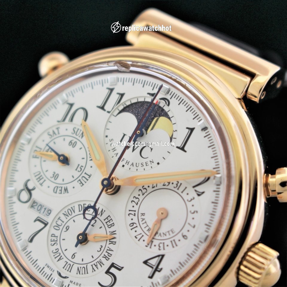 IWC Da Vinci Perpetual Calendar Mens watch Unisex Automatic Yellow gold IW3754 4