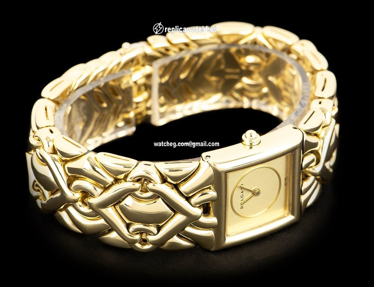 Bulgari Parentesi Womens watch Quartz Yellow gold Bulgari BJ06 4