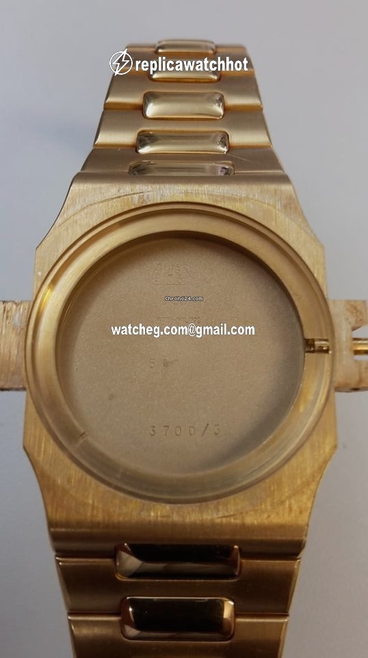 Patek Philippe Nautilus Mens watch Unisex Automatic Yellow gold 3700 3 Nautilus Blue original Steinbesatz 4