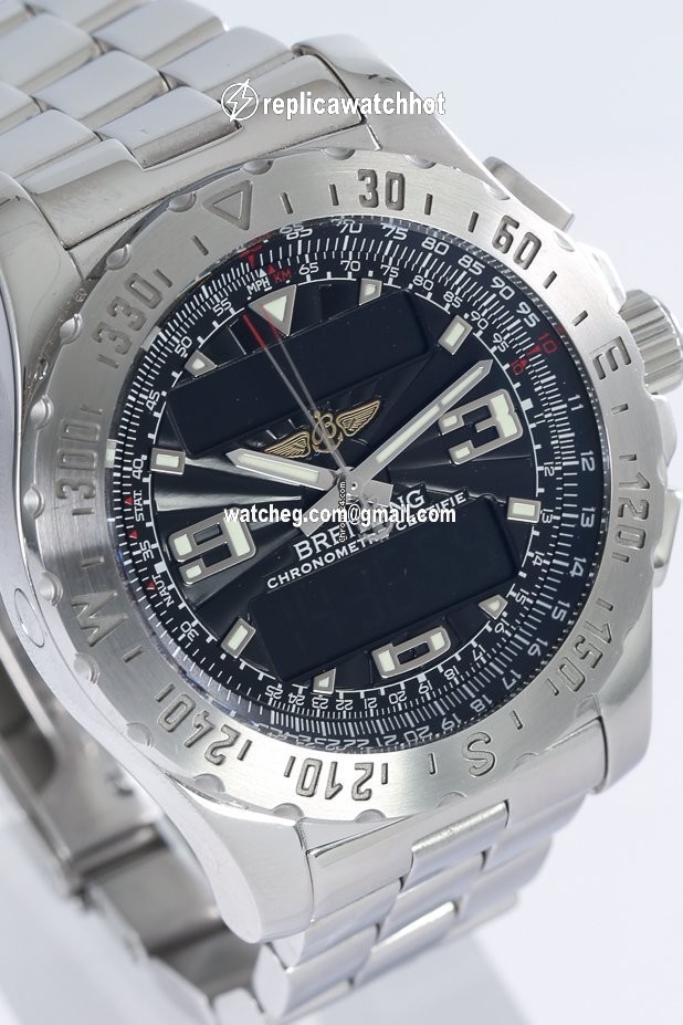 Breitling Airwolf Mens watch Unisex Quartz Steel A78363 4