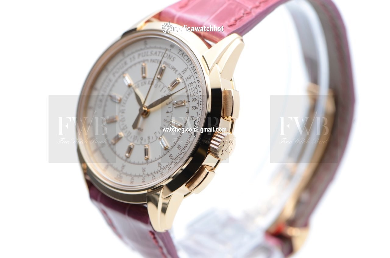 Patek Philippe Chronograph Womens watch Automatic Rose gold 4675R-001 4