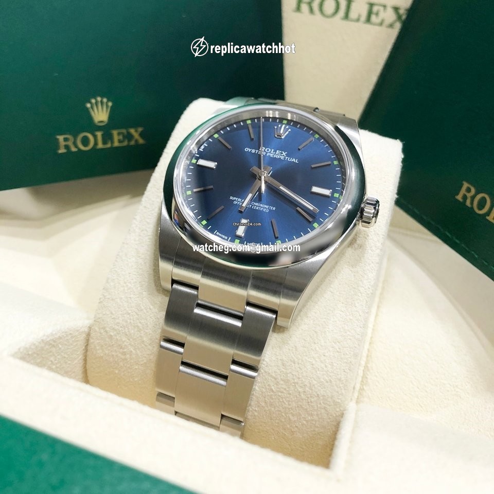 Rolex Oyster Perpetual 39 Mens watch Unisex Steel Automatic 114300-0003 4