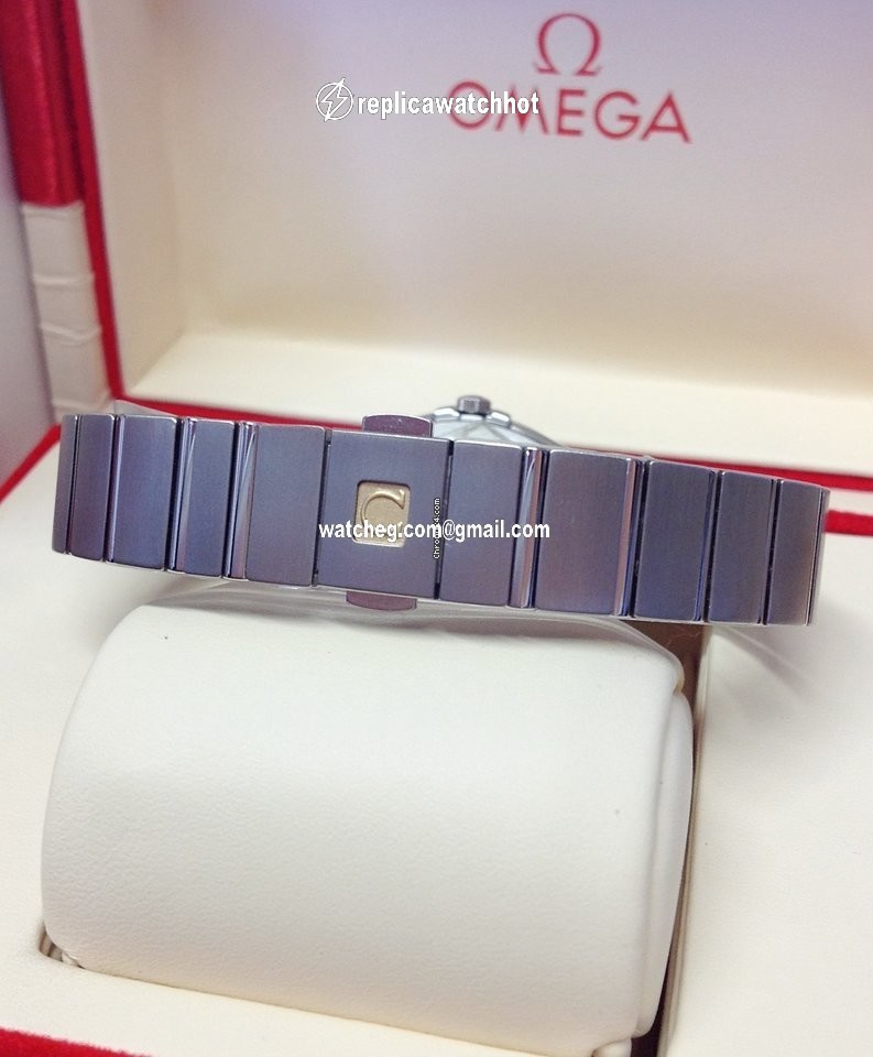 Omega Constellation Quartz Womens watch Quartz Steel 123.10.24.60.55.004 4