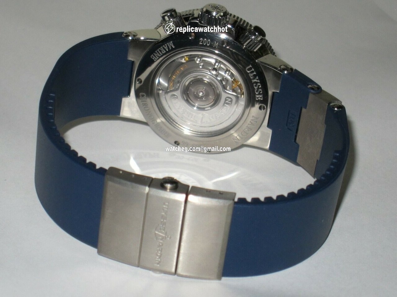 Ulysse Nardin Marine Chronograph Mens watch Unisex Automatic Steel 353-66 323 4