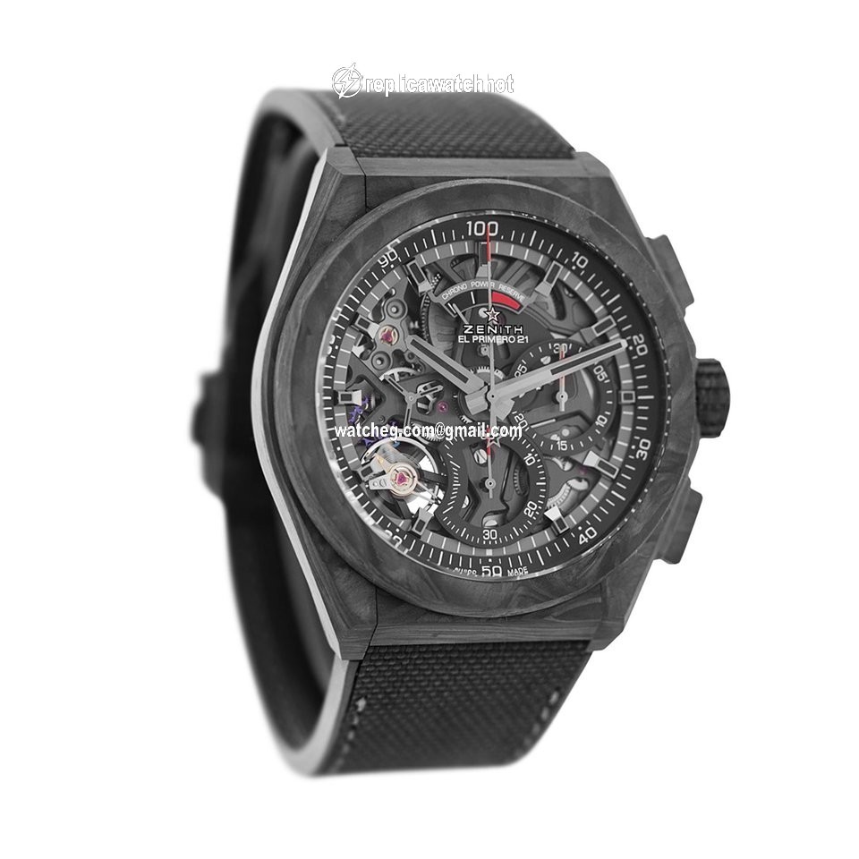 Zenith Defy El Primero Mens watch Unisex Automatic Carbon 10.9000.9004 96.R782 4