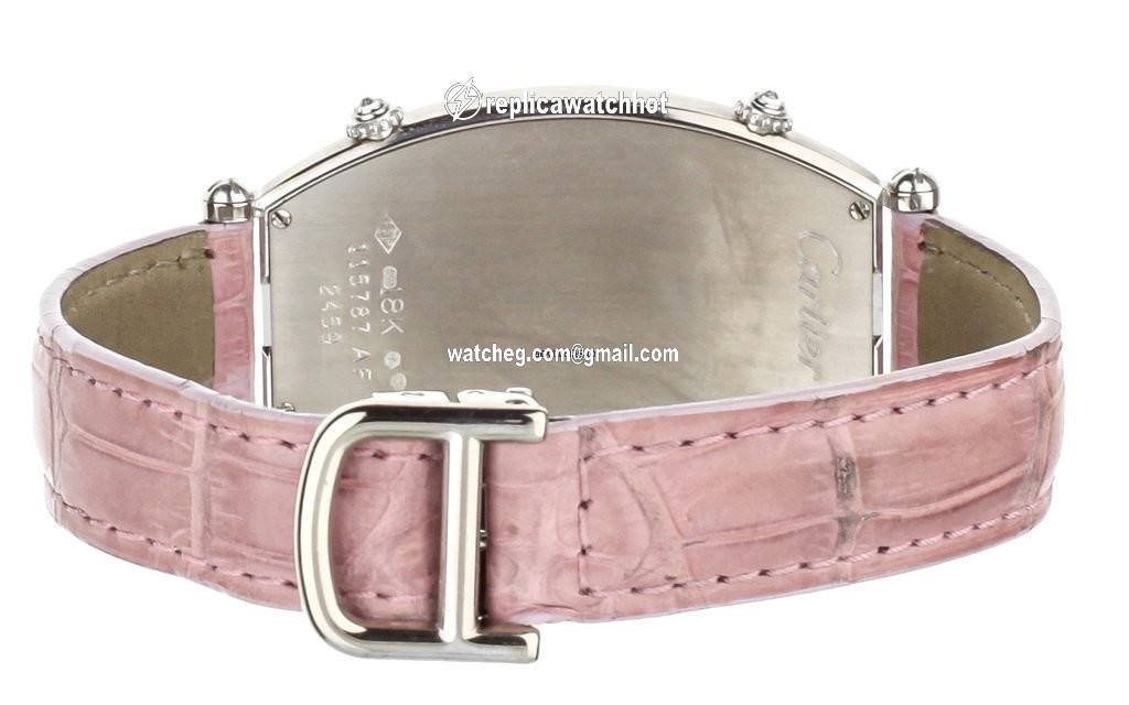 Cartier Tonneau Womens watch Quartz White gold 2459 4