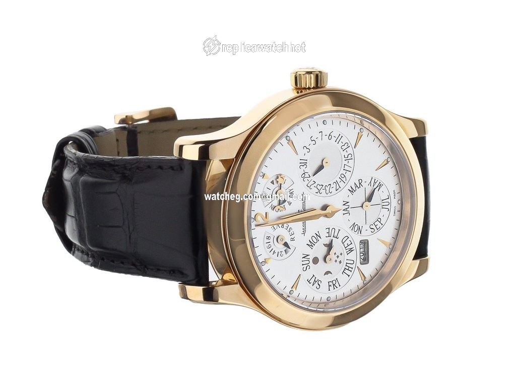 Jaeger-LeCoultre Master Eight Days Perpetual Mens watch Unisex Automatic Rose gold 146.2.26.S 4