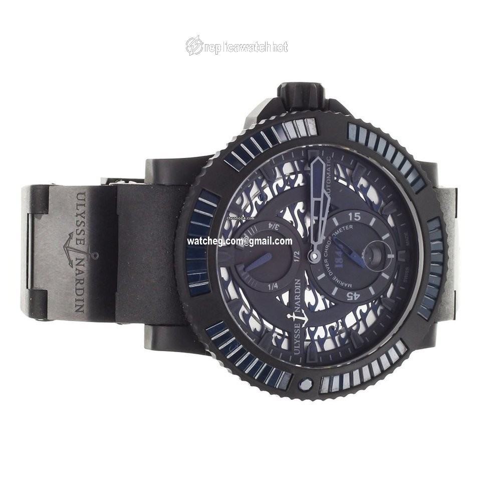 Ulysse Nardin Diver Black Sea Mens watch Unisex Automatic Steel 263-92B3-3C 923 4