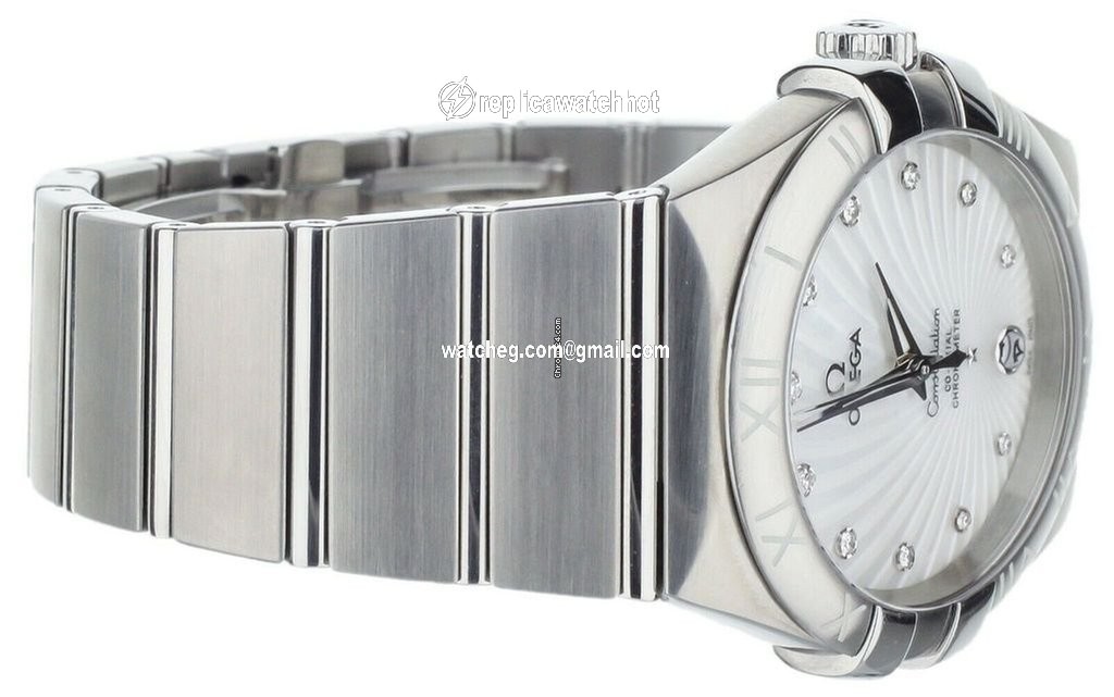 Omega Constellation Ladies Mens watch Unisex Automatic Steel 12313352055001 4