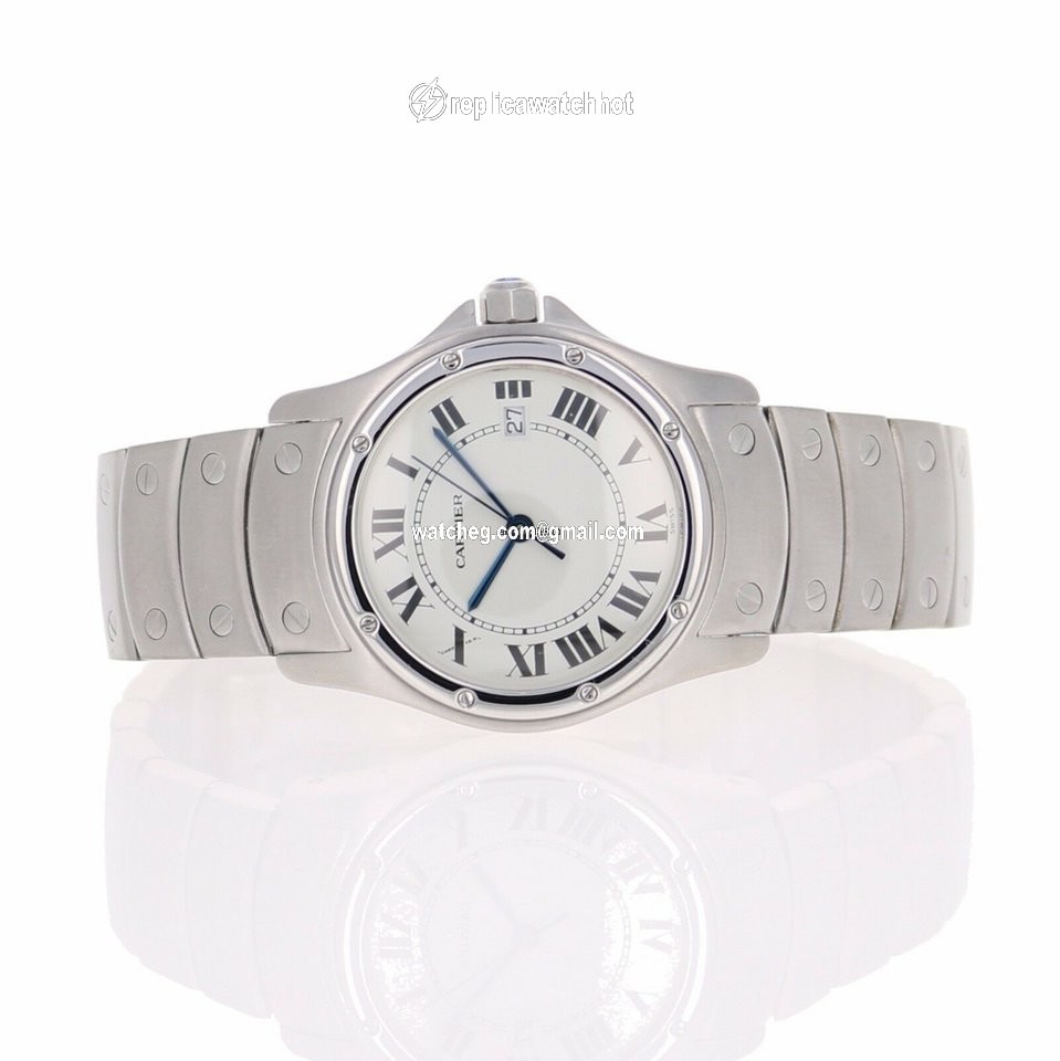 Cartier Santos Womens watch Quartz Steel 1561-1 4