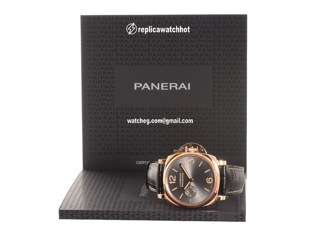 Panerai Luminor Due Manual winding Rose gold PAM00677 4