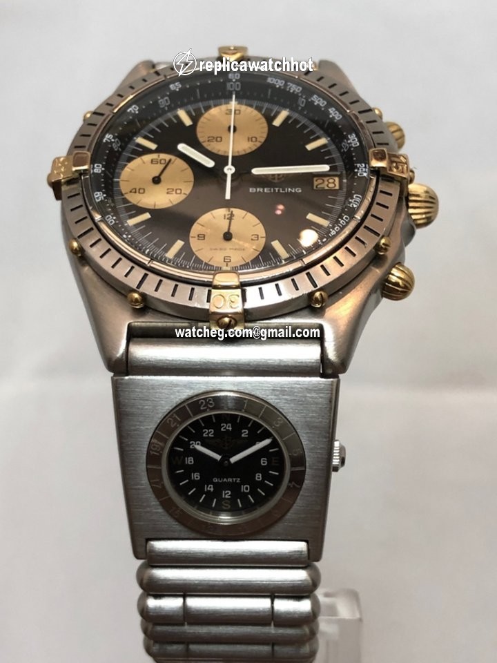 Breitling Chronomat Mens watch Unisex Automatic Gold Steel 81.950 B13047 4