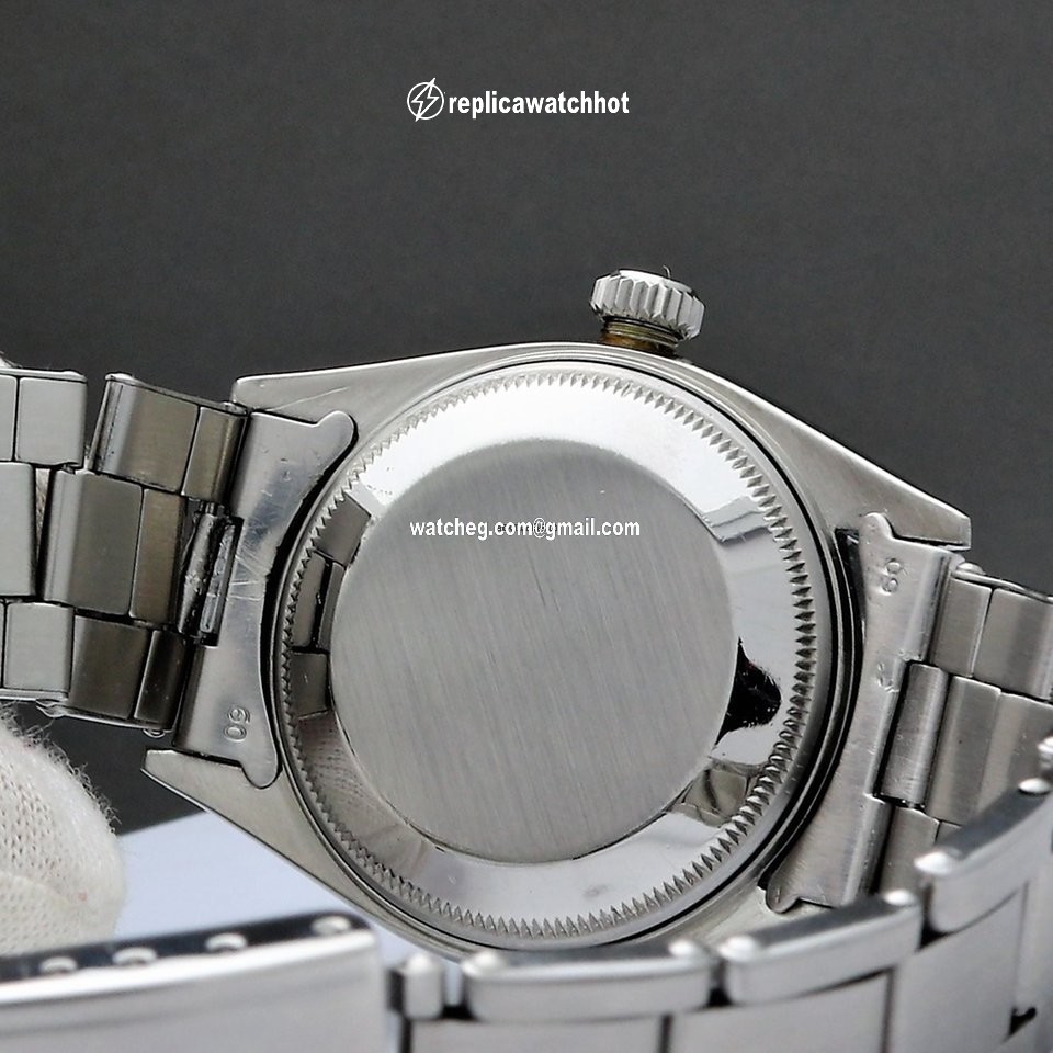 Rolex Oyster Perpetual Date Mens watch Unisex Steel Automatic 6535 4