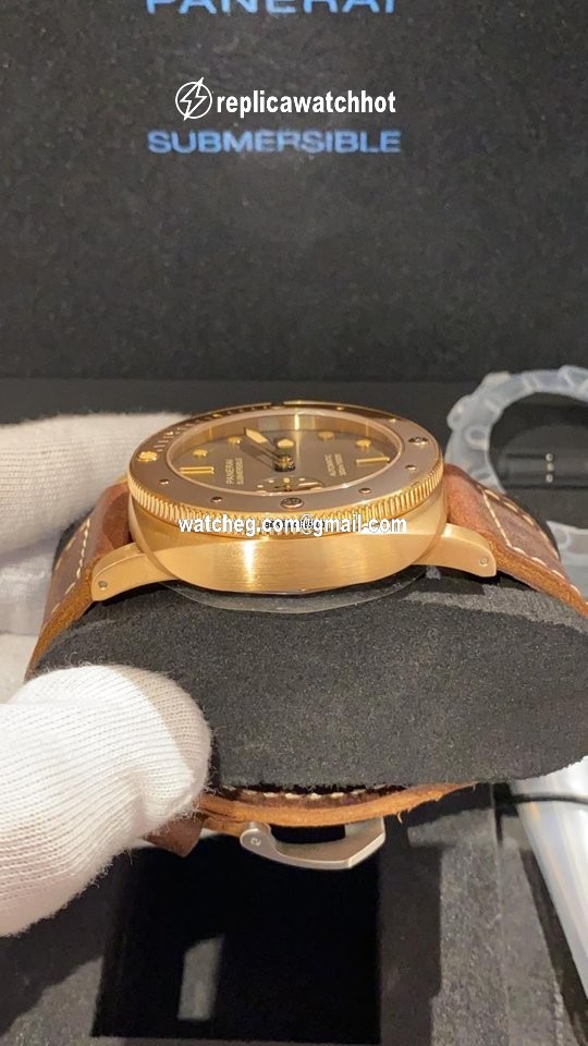 Panerai Luminor Submersible Mens watch Unisex Automatic Bronze pam00968 4