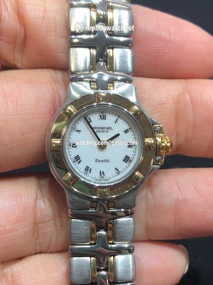 Raymond Weil Parsifal Womens watch Quartz Gold Steel 9690 1 4