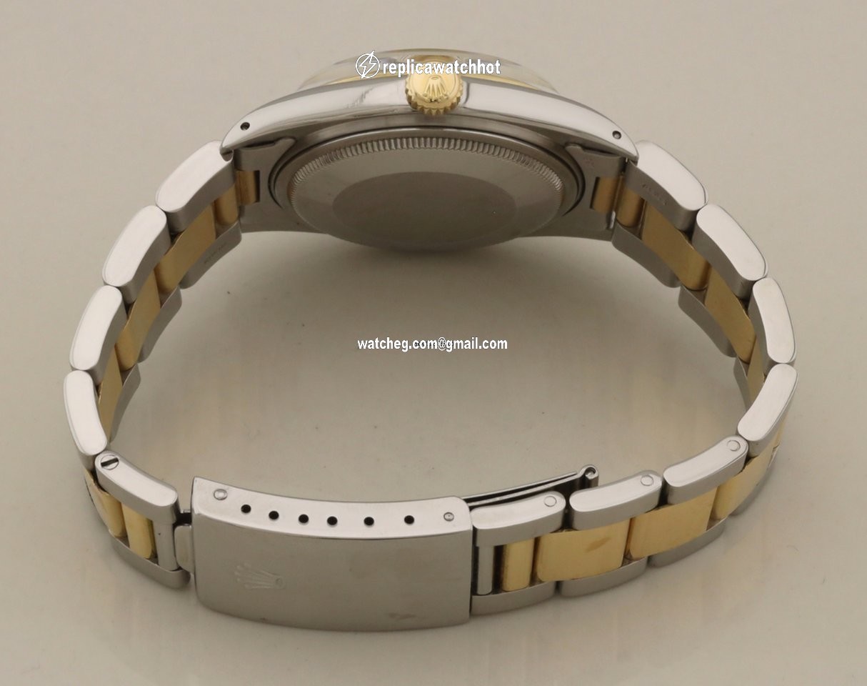 Rolex Datejust 36 Mens watch Unisex Gold Steel Automatic 16003 4