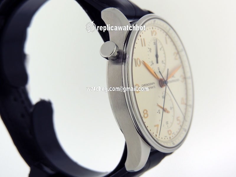 IWC Portuguese Chronograph Mens watch Unisex Manual winding Steel IW3712-02 4