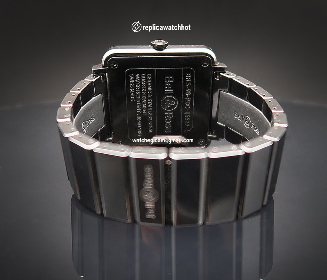 Bell & Ross BR S Mens watch Unisex Quartz Ceramic BRS-BLC-PH SCE 4