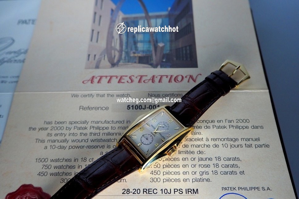 Patek Philippe Gondolo Mens watch Unisex Manual winding Yellow gold 5100 J-001 4